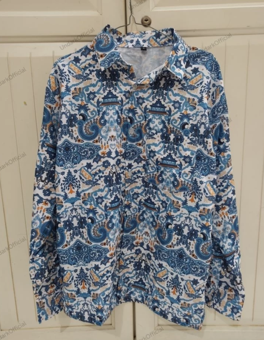 Seragam Batik Lengan Pendek Sekolah Untuk SMA-SMK Provinsi Jawa Barat - Gambar 3
