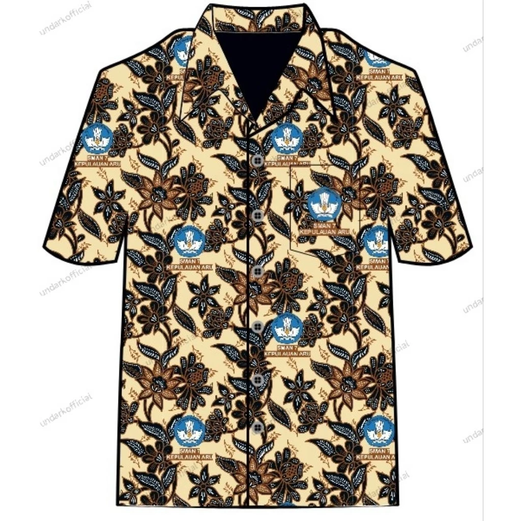CUSTOM DESAIN BATIK UNTUK SIZE SD/MI - Gambar 7